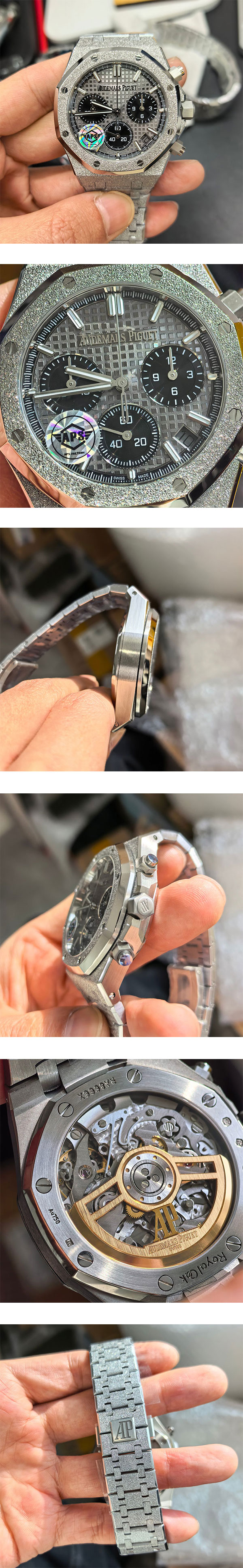 【メーカーAPS工場】オーデマピゲコピー 26240BC.GG.1324BC.01ロイヤルオーク クロノグラフ 41mm グレー 